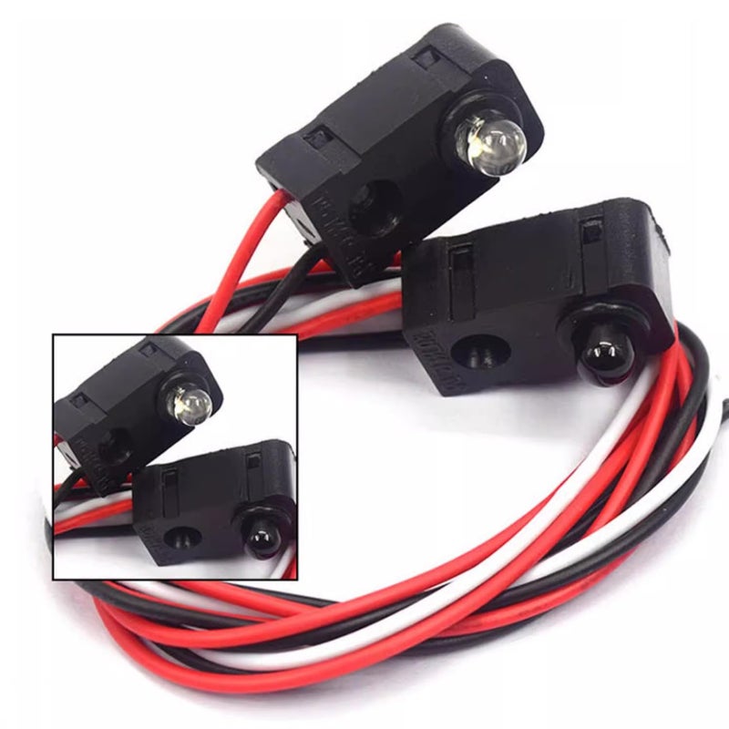 Treedix حساس شعاع الأشعة تحت الحمراء 3MM LEDs وحدة العد مفتاح ضوئي عبر الشعاع (مسافة إسقاط 50 سم) - Image 4